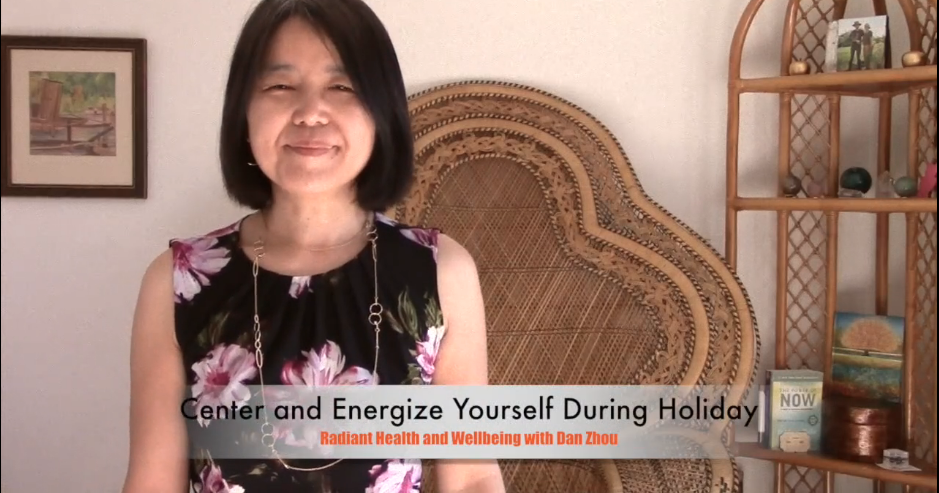 How to Center and Energize Yourself During Holiday Season