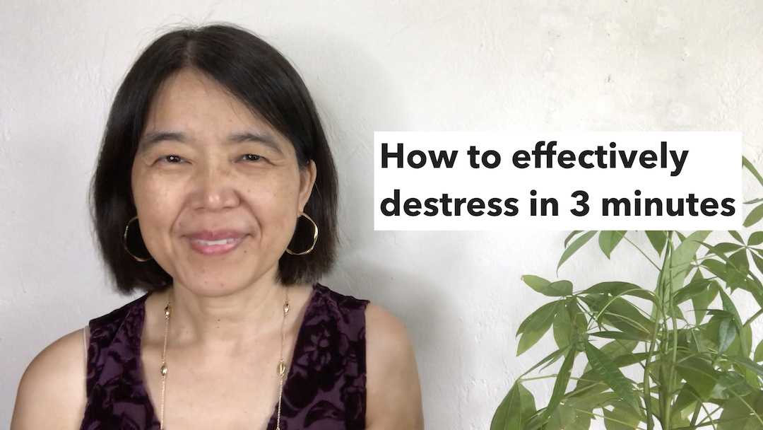 How to effectively de-stress in 3 minutes